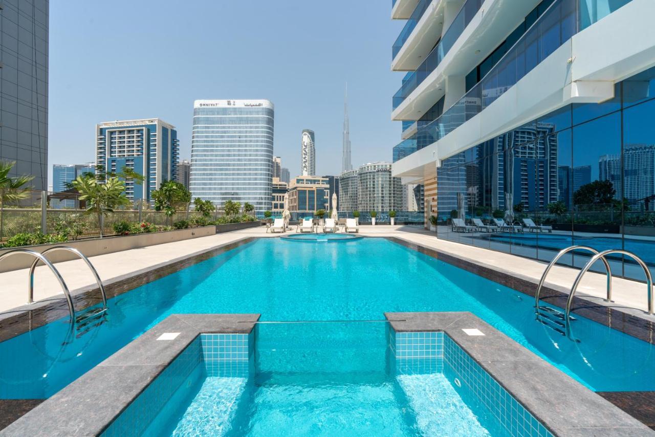 Exclusive Globalstay Apartments In Business Bay Free Parking & More! Dubai Exterior photo