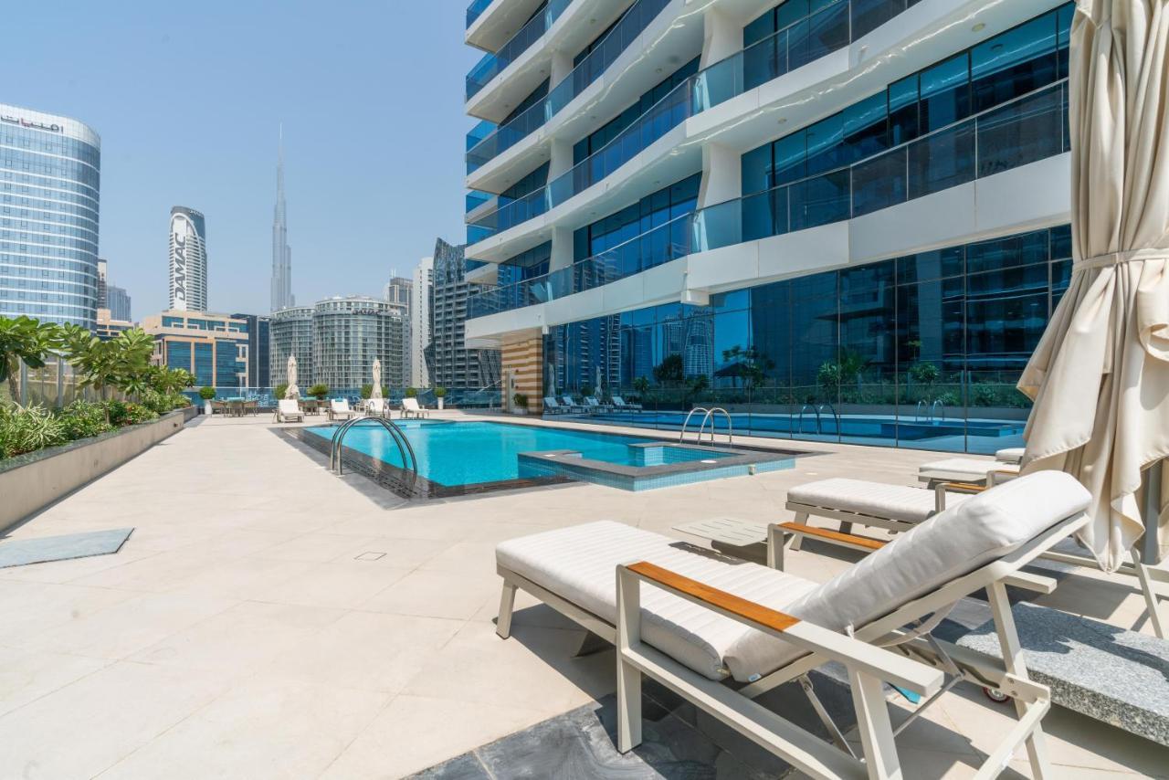 Exclusive Globalstay Apartments In Business Bay Free Parking & More! Dubai Exterior photo